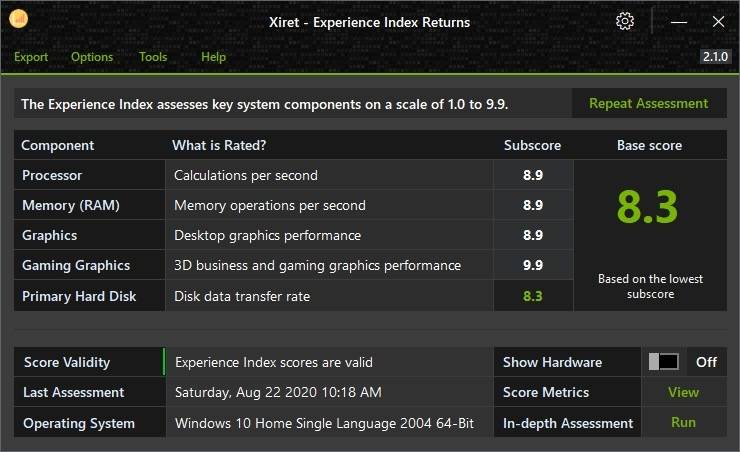 Xiret-is-an-open-source-tool-that-calculates-your-computers-Windows-Experience-Index-scores