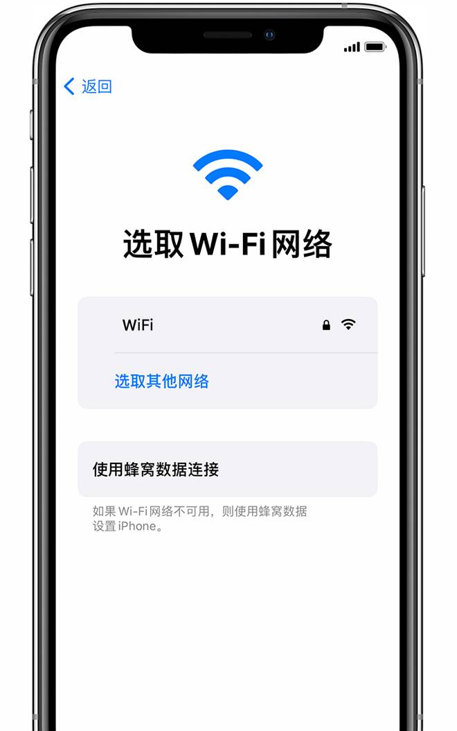 ios14-iphone-11pro-setup-choose-wifi-network