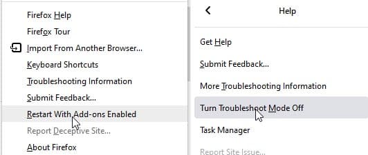 restart-with-add-ons-enabled-renamed-to-Turn-Troubleshoot-Mode-off