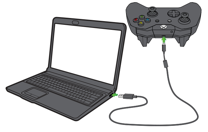 Connect-Xbox-One-Controller-to-PC-Wired