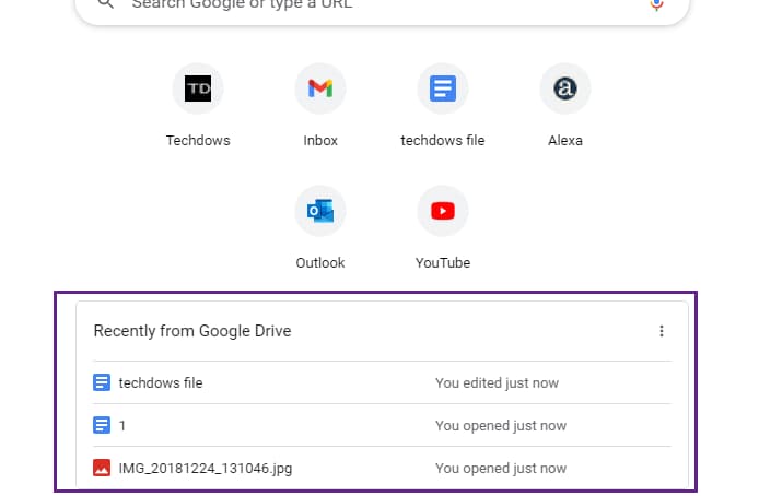 Google-Drive-files-on-Chrome-New-Tab-Page