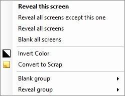 Multiscreen-Blank-blanked-screen-menu