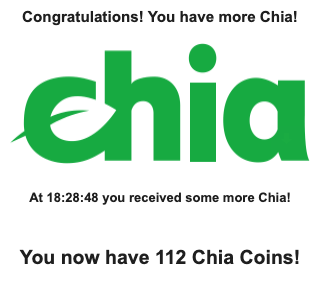 Chia钱包1.1.2更新日志，重量证明超时时间从3分钟增加到6分钟