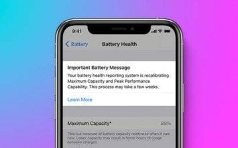 iOS 14.5：如何重新校准iPhone 11电池