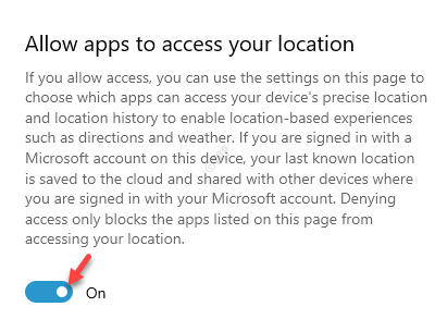 Allow-apps-to-access-your-location-turn-on