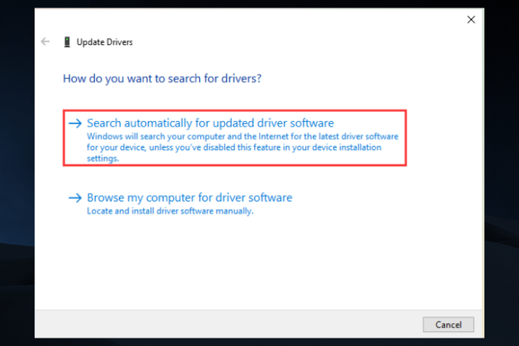 Search-automatically-for-drivers