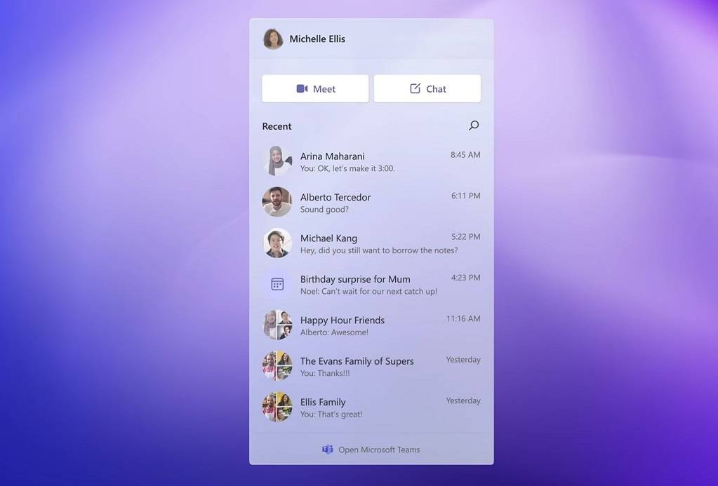 Windows-11-Teams-chat-app