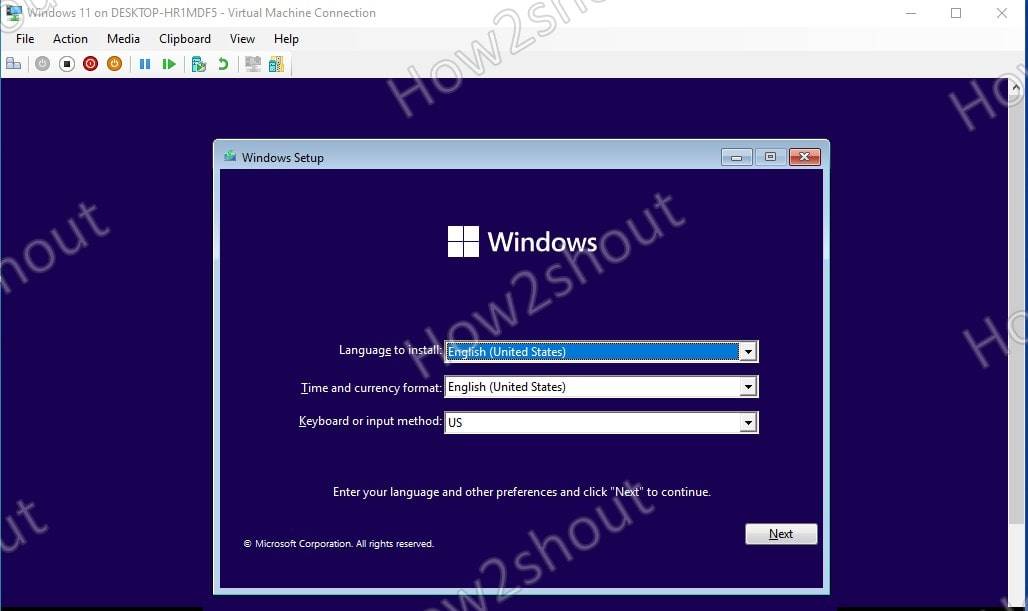 Windows-11-on-Hyper-V-install