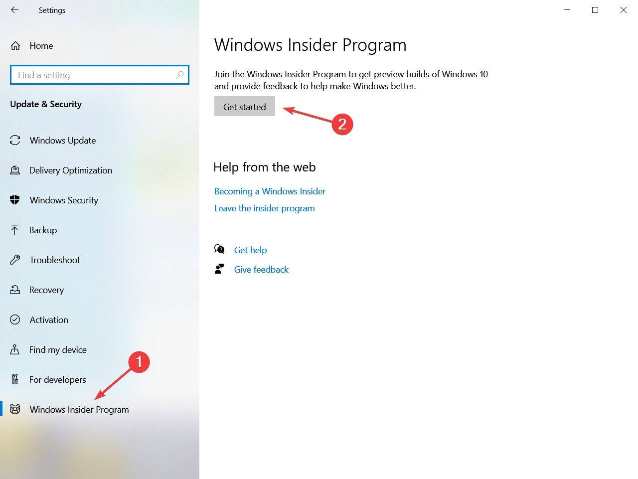 Windows-insider-program