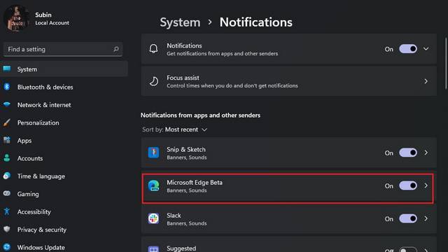 access-notifications-settings-win11