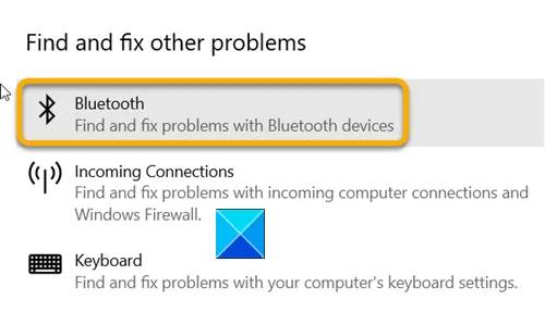 bluetooth-troubleshooter