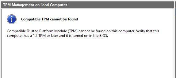 compatible-TPM-cannot-be-found