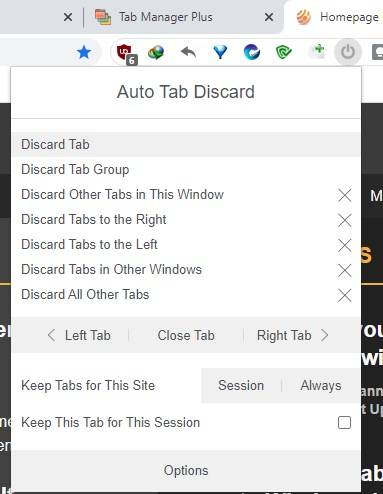 Auto-Discard-Tab-extension-for-Chrome