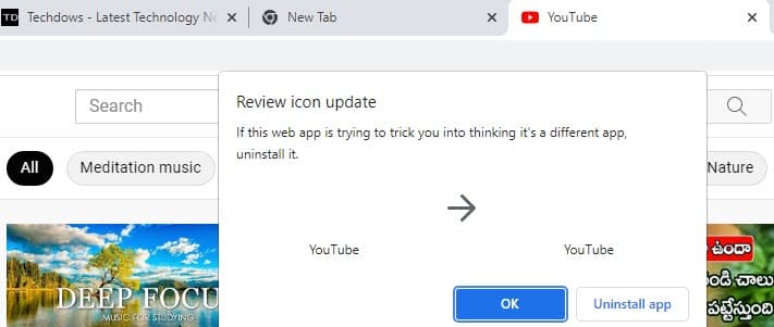 Chrome-asks-to-reveiw-Progressive-Web-App-icon-update