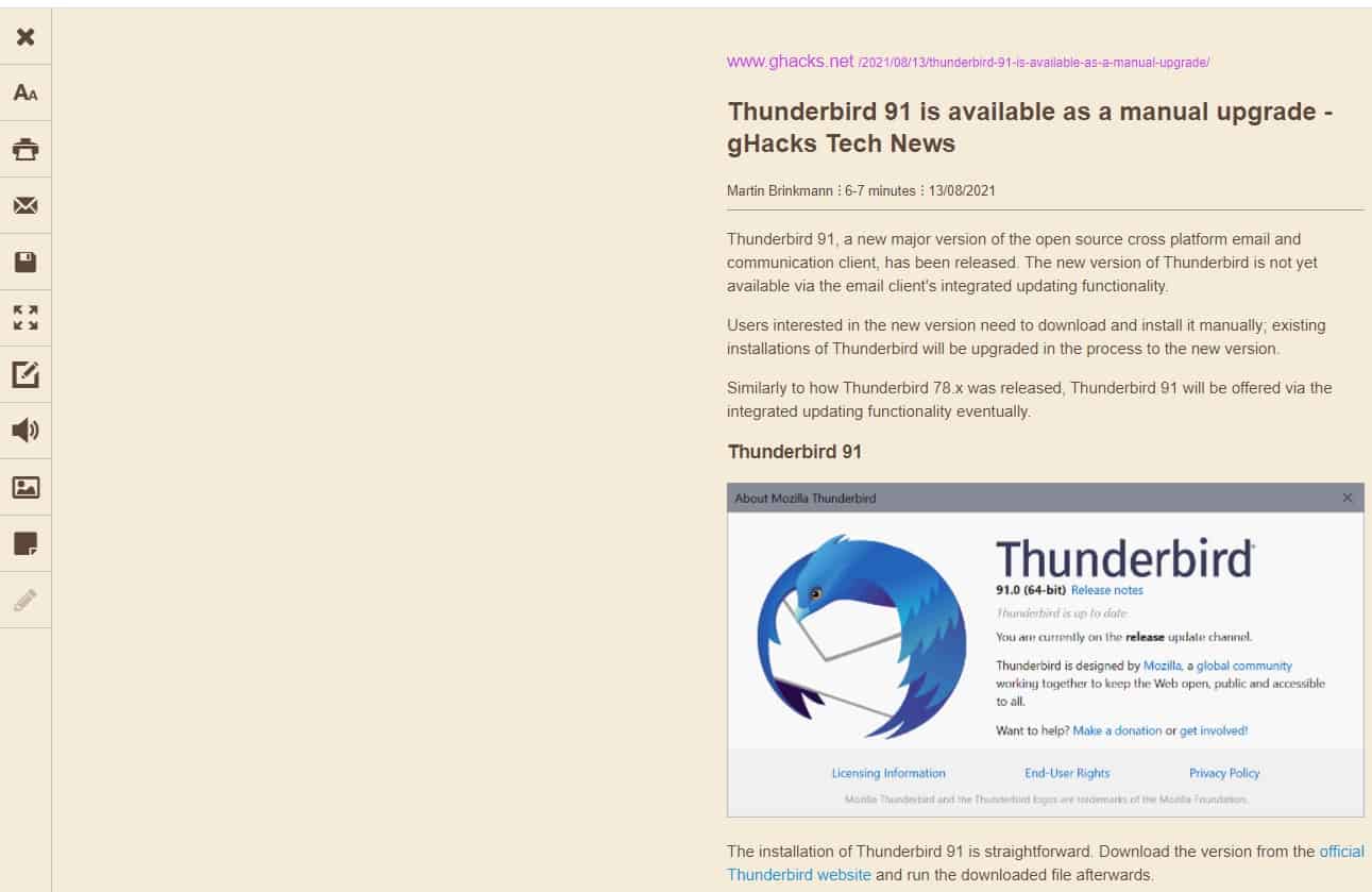 Reader-View-extension-for-Chrome