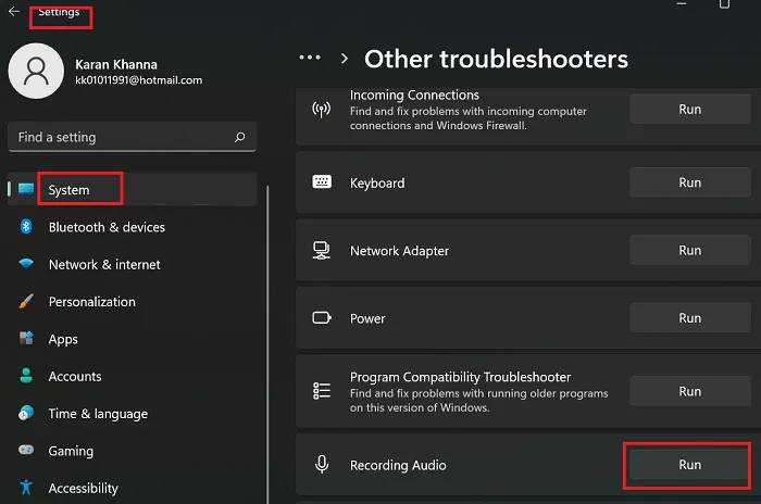 Recording-audio-troubleshooter-in-Windows-11
