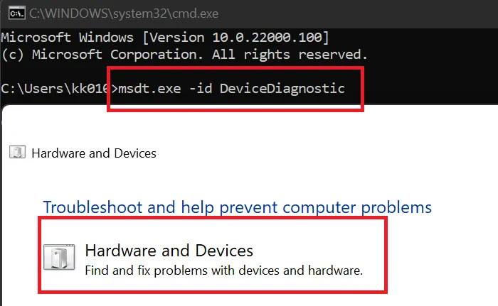 Run-Hardware-and-Devices-troubleshooter