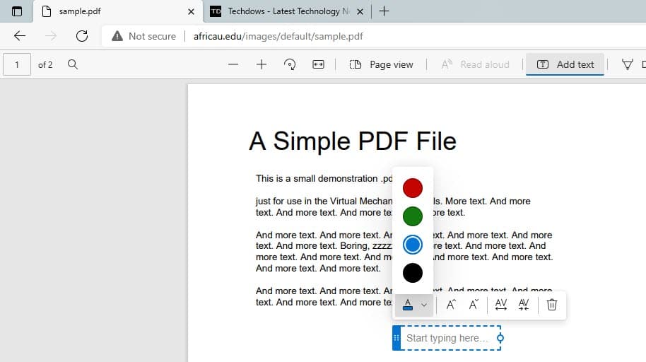 add-text-to-PDF-document-in-Microsoft-Edge