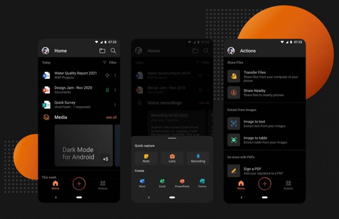 Microsoft-office-dark-mode-Android