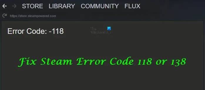 Steam-Error-Code-118-or-138