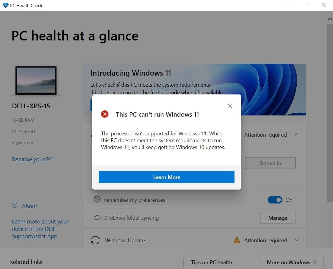 微软为所有人发布更新的 PC 健康检查应用程序
