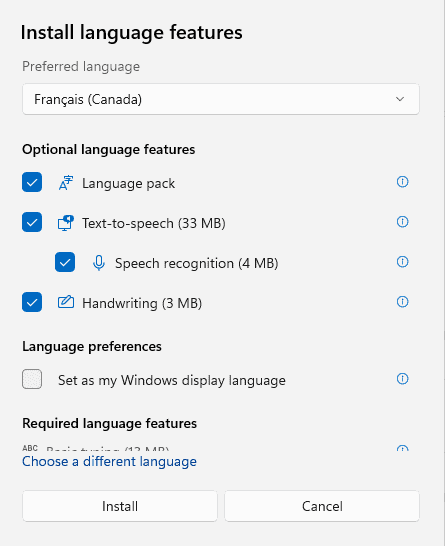 install-language-features