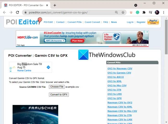 poieditor_convert-csv-to-gpx-kml-windows-11-10