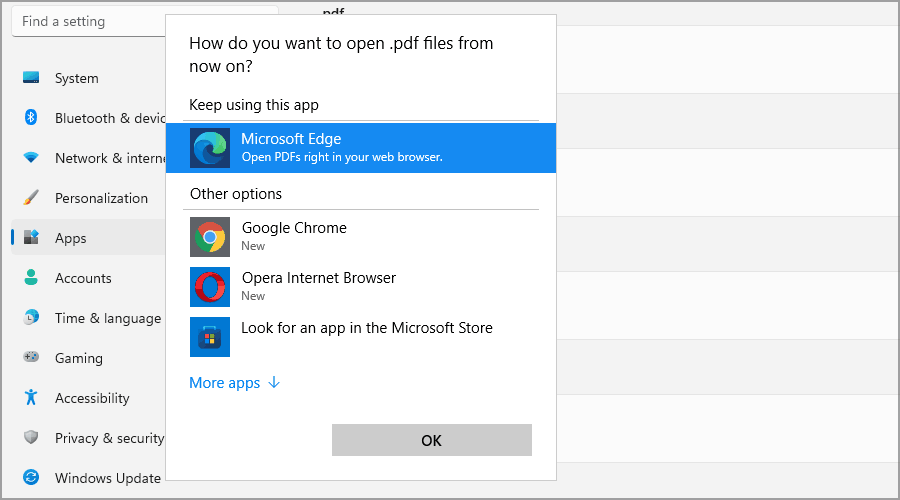 select-default-app