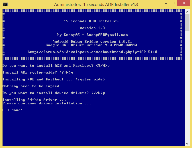 15-Seconds-ADB-and-Fastboot-Installations