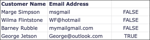 EmailFunctionResponses-GoogleSheetsValidEmail