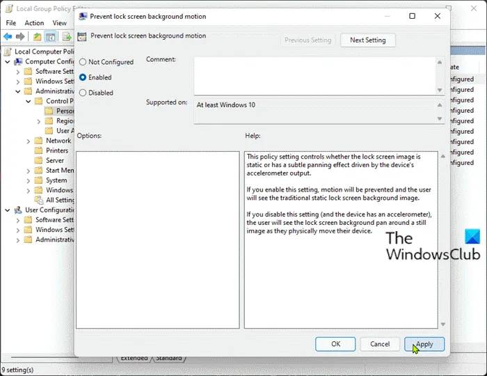 Enable-or-Disable-Lock-Screen-Background-Motion-Group-Policy-Editor