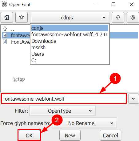 FontForge-Open-WOFF