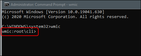 WMIC-command-line