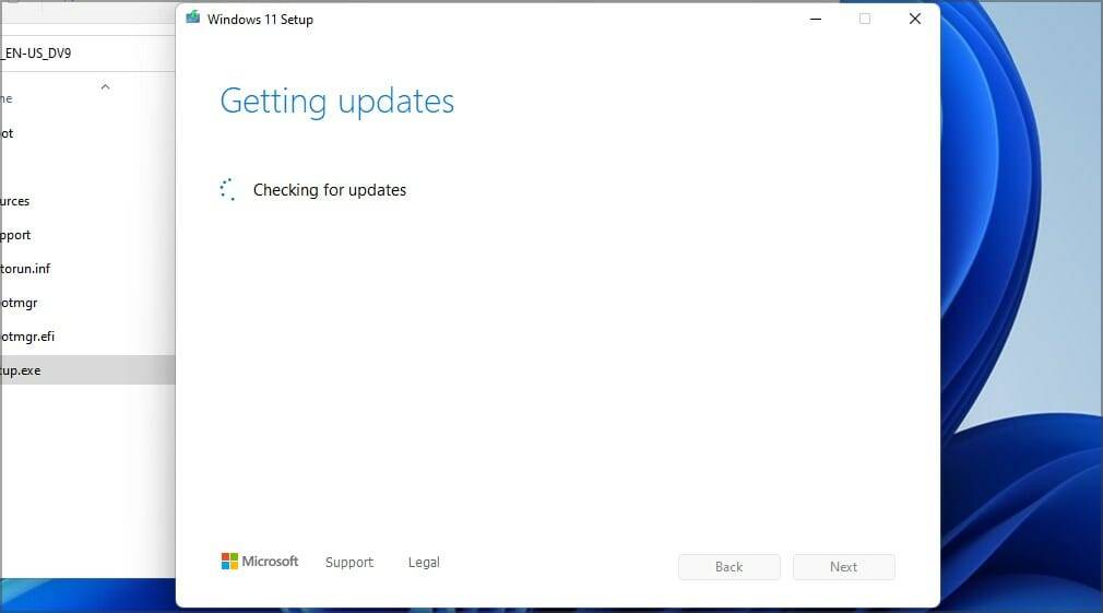 checking-for-updates-w11-installation