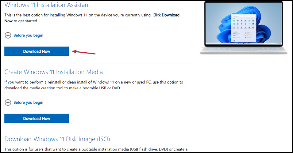 download-windows-installation-assistant