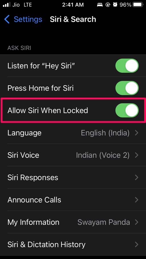 enable-Allow-Siri-when-locked