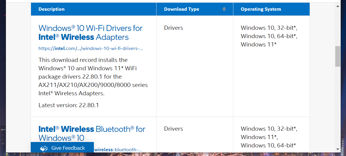 intel-wireless-drivers-download-page