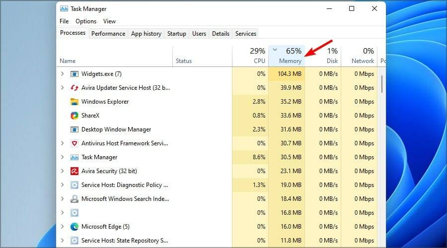 memory-task-manager