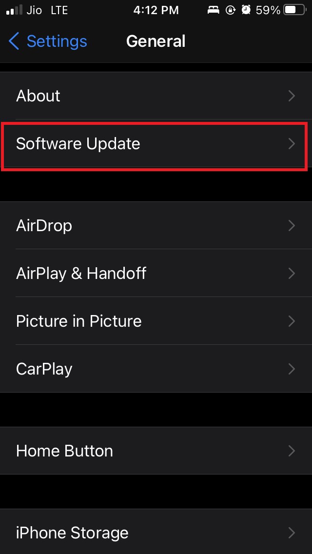 tap-on-Software-Update