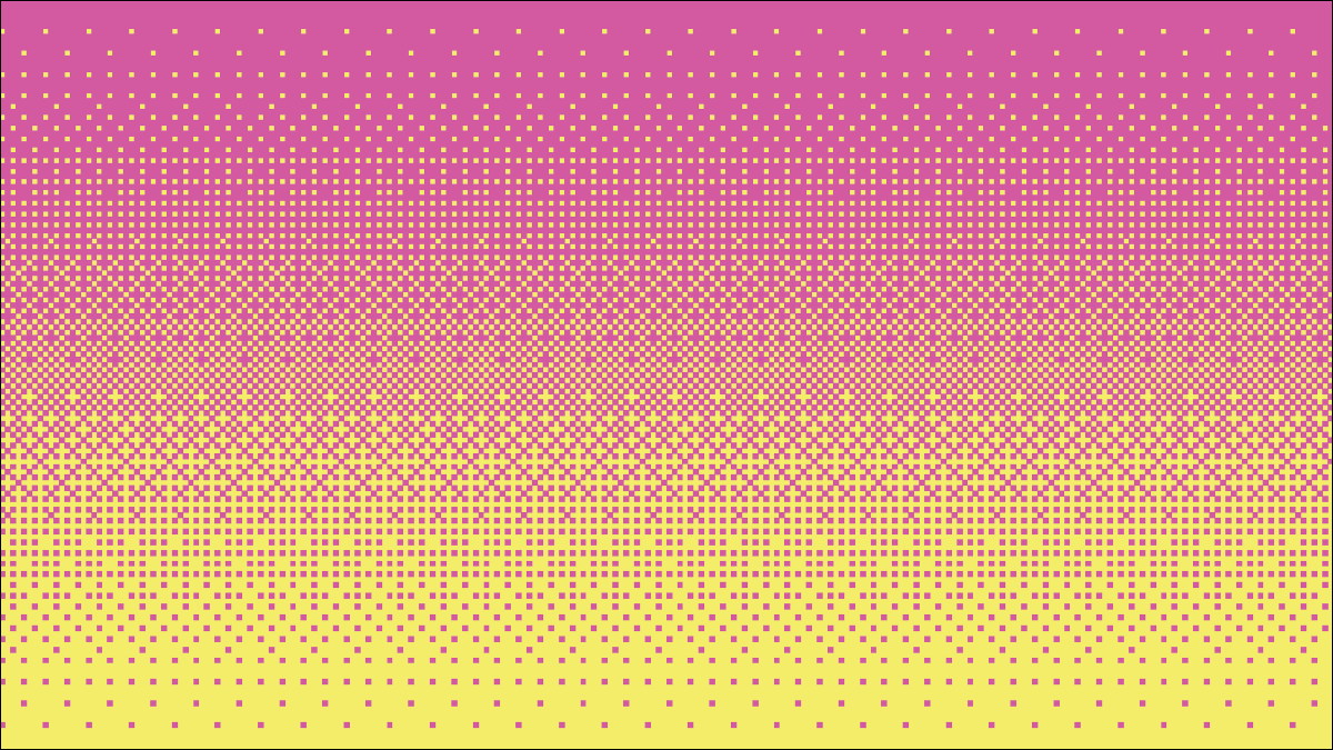 yellow-pink-dithering