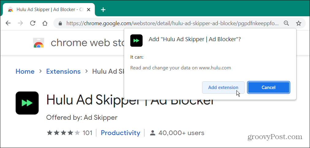 1-Hulu-Ad-Block-Extension