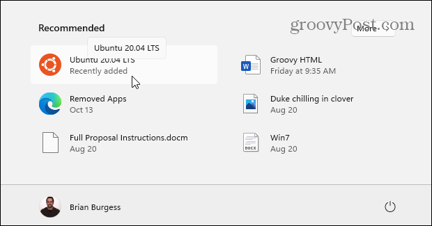 4-Ubuntu-Windows-11-Start-menu