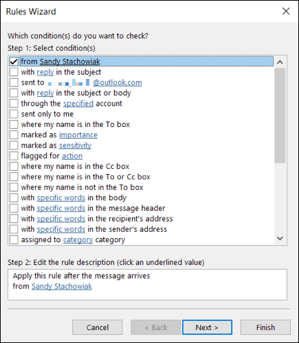 AddCondition-OutlookAutoForwardDesktop