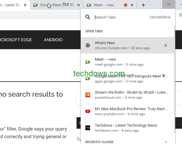 Chrome-Tab-Search-to-let-you-show-indicators-for-media-playing-tabs