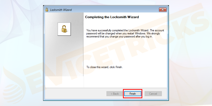 Completing-the-Locksmith-wizard-finish-1