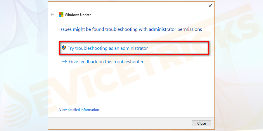 Control-Panel-Security-and-Maintenance-Try-troubleshooting-as-an-administrator