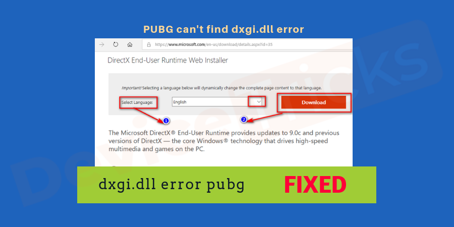 Device-Tricks-How-to-fix-PUBG-cannot-find-dxgi.dll-Error-on-Windows