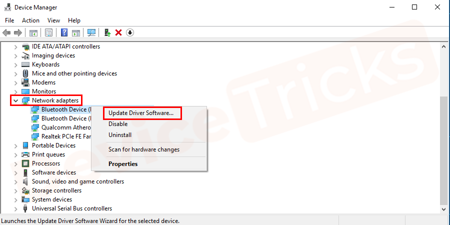 Devoce-Manager-Network-Adapter-Update-Driver-Software