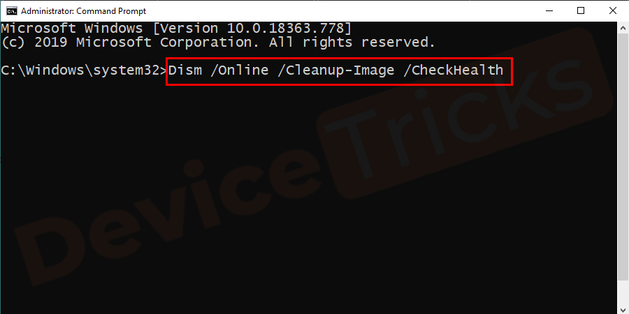 Dism-Online-Cleanup-Image-CheckHealth-Command-1