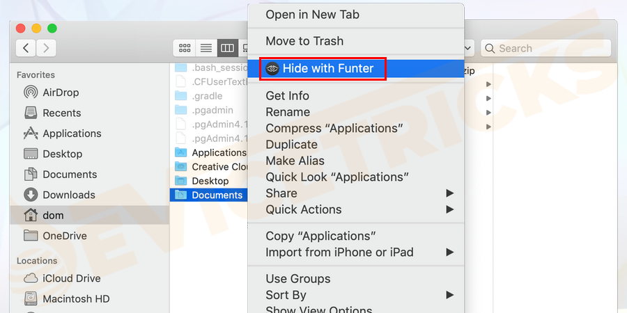 Hide-with-Funter-App